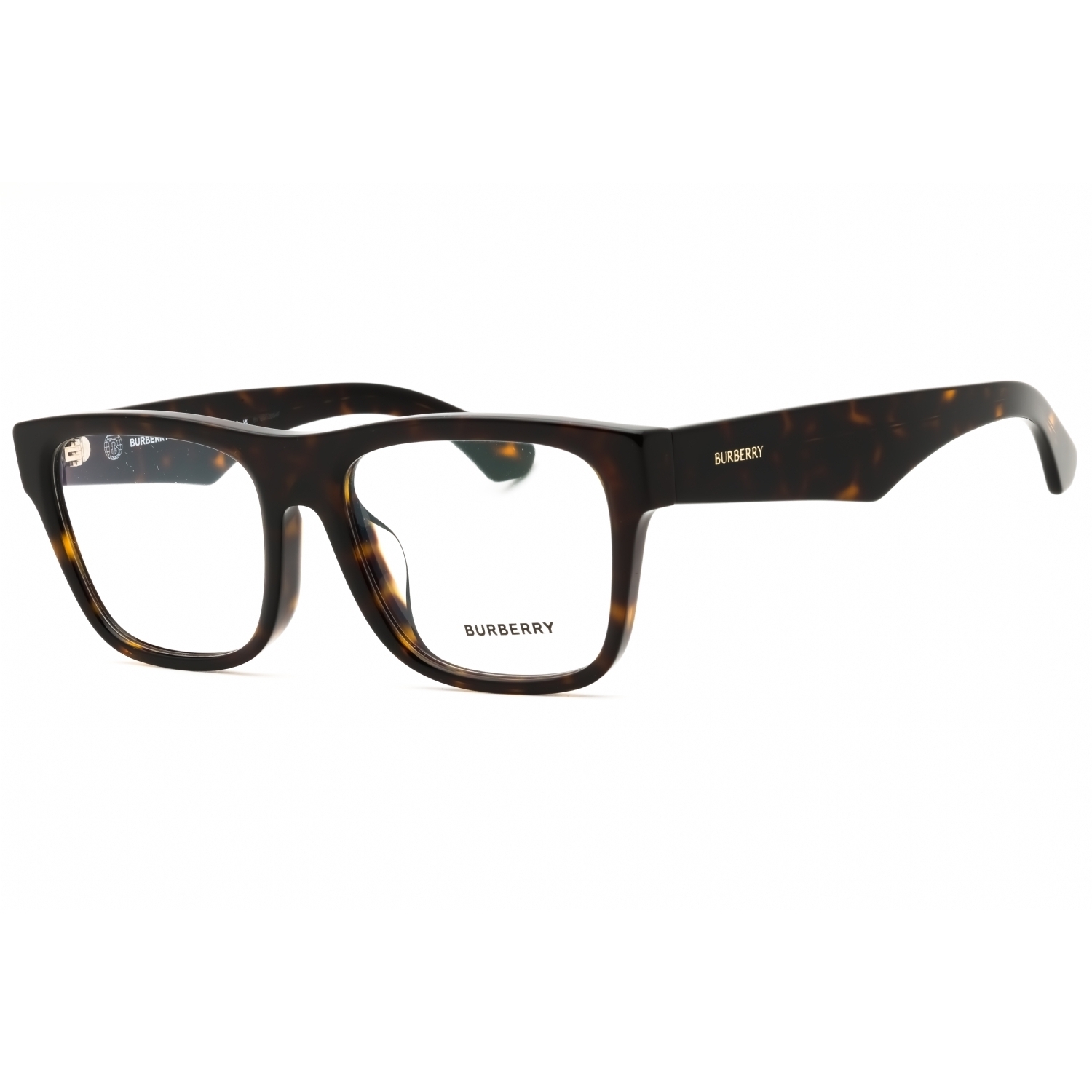 Nwt Burberry Be2411f Dark Havana Rectangle 55mm Eyeglasses